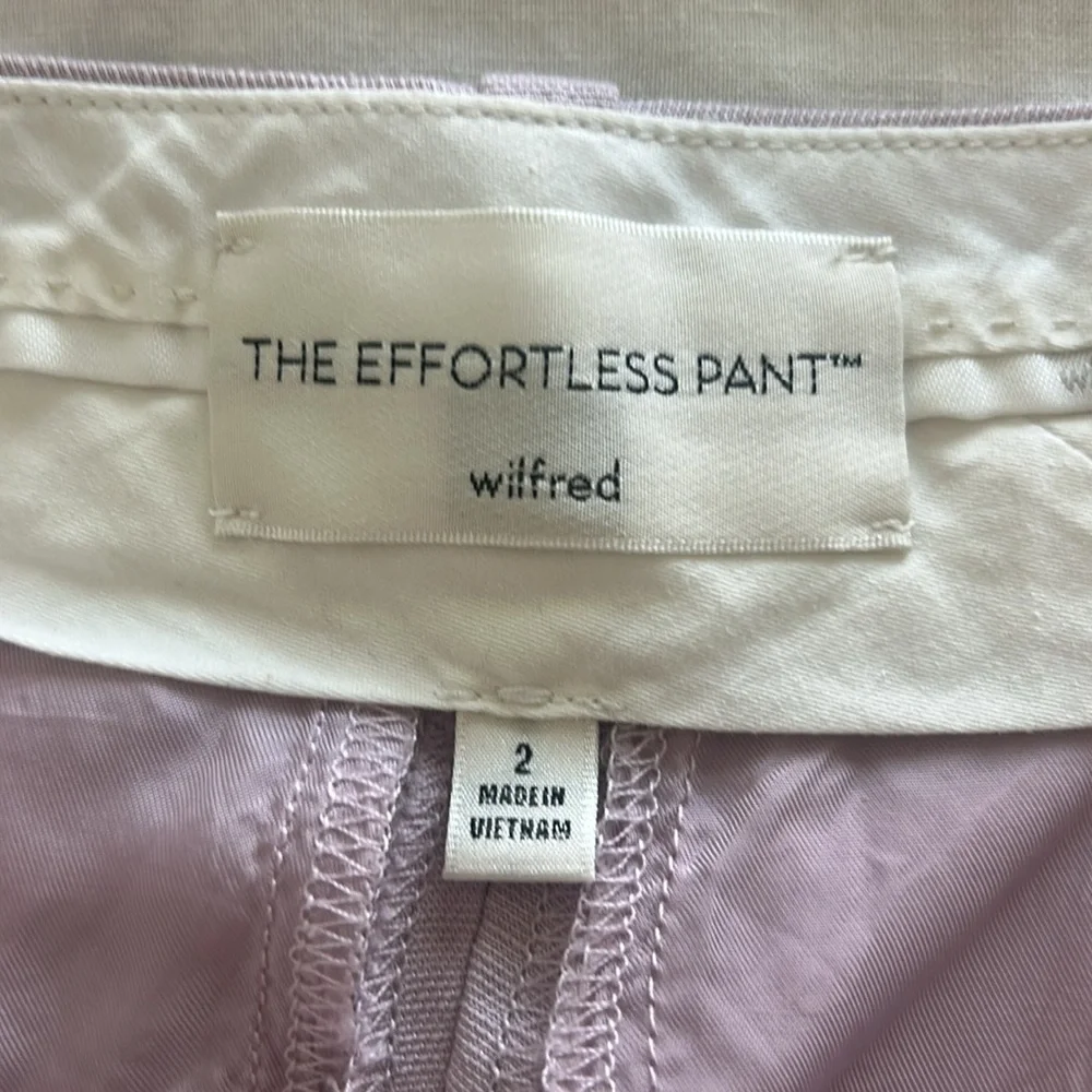 Aritzia Wilfred Effortless Cropped Linen Pant - Picture 5 of 7